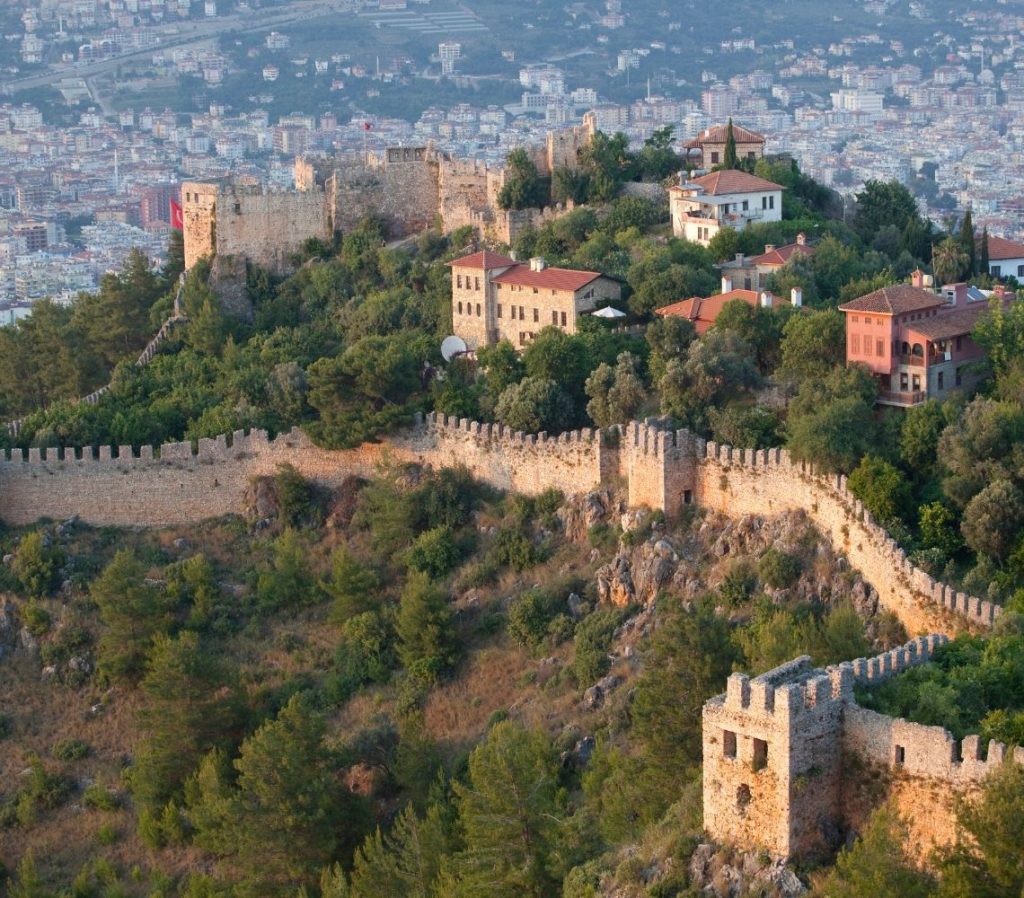 alanya kalesi resmi